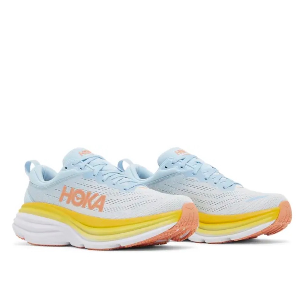 Used once. Hoka Bondi 8 'Summer Song.